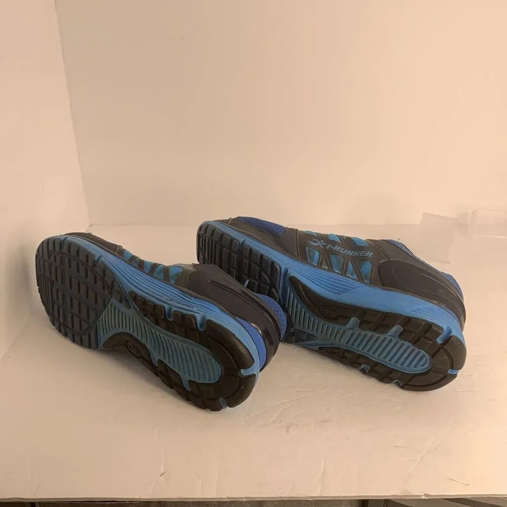 I-RUNNER Noble‎ Men's 11 W Diabetic Blue Athletic Walking Jogging Shoe Sneakers